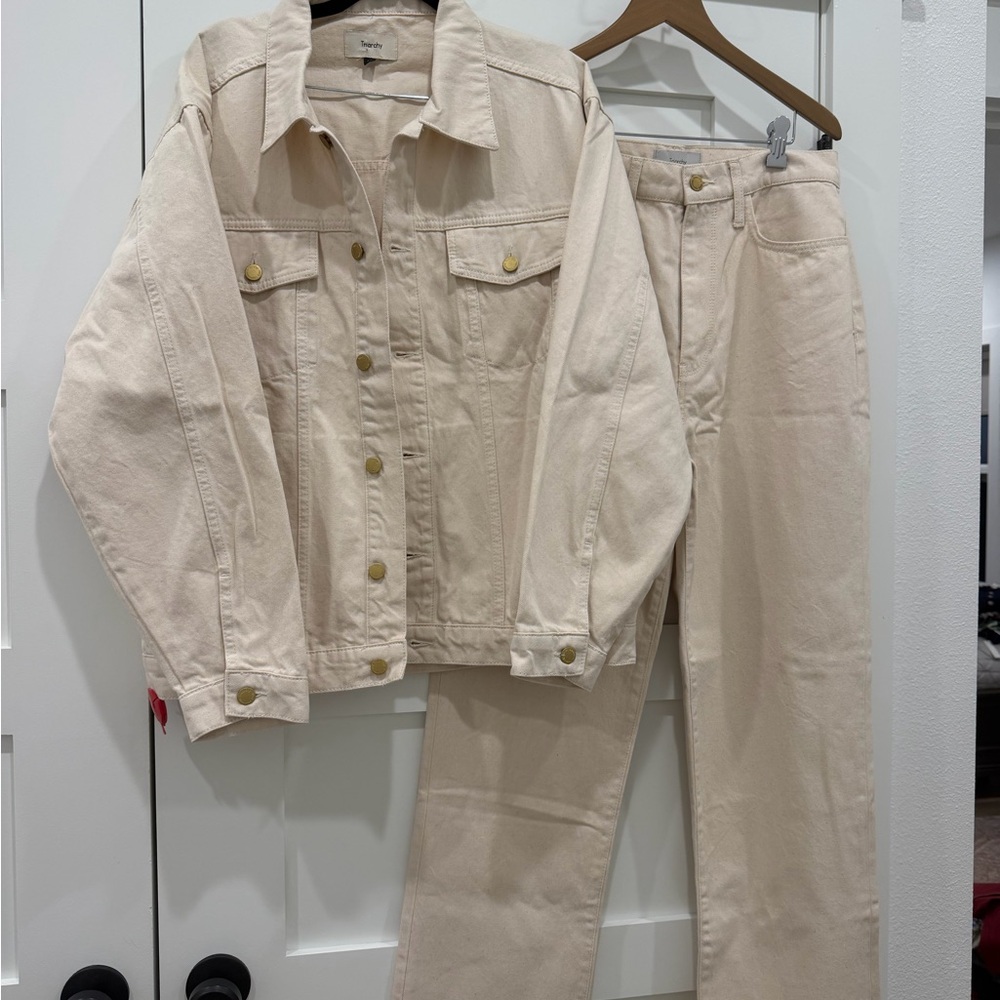 Set of 2 Triarchy Denim Jacket and Jeans Set M/30